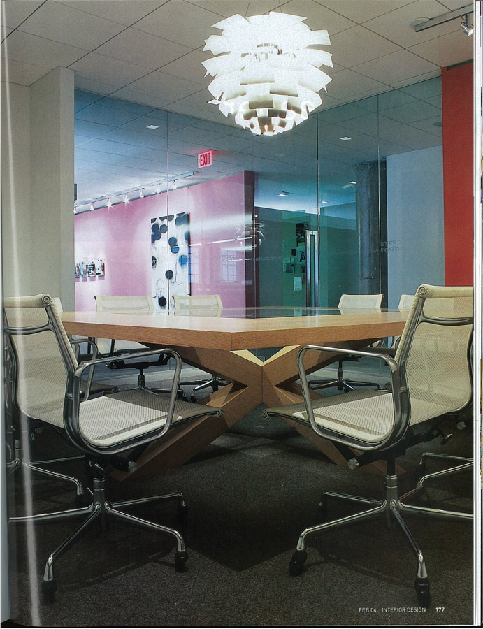 Interior Design magazine article