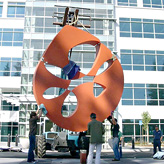 photograph of art installation